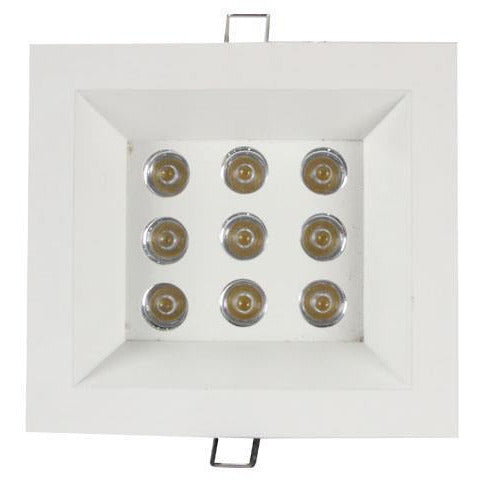 Lámpara Led Techo Blanco 1L 12W 100-240V 3000K