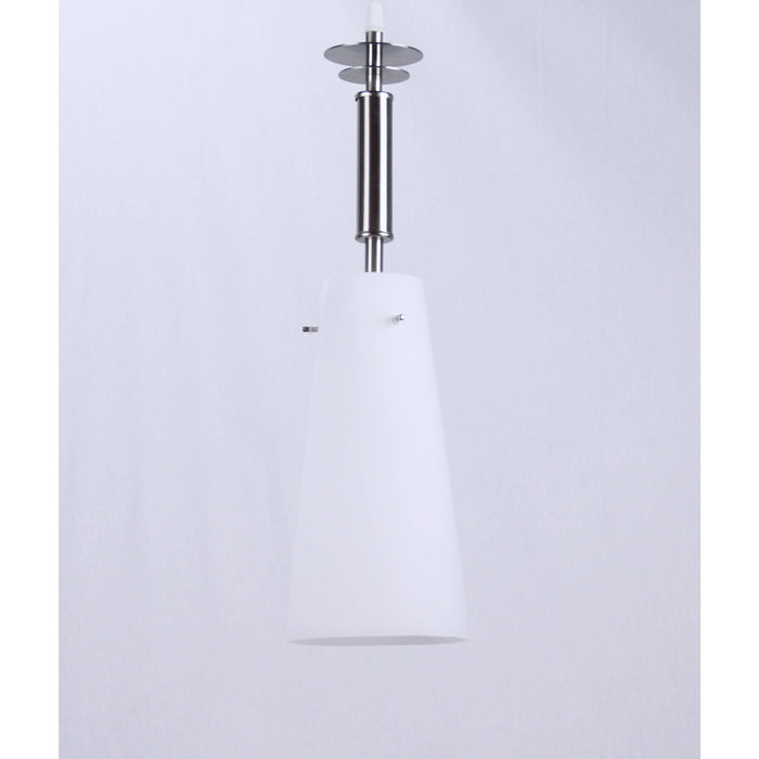 LAMP. COLGANTE BLANCO 1L E27 60W