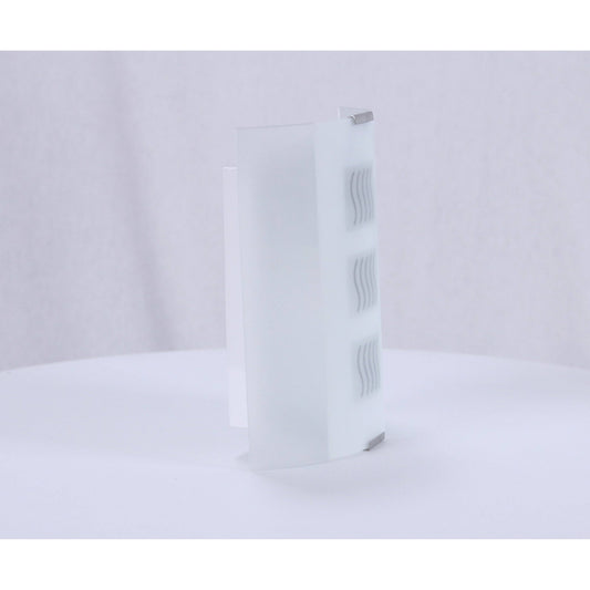 LAMP. PARED NÍQUEL SATINADO 1L E14 60W