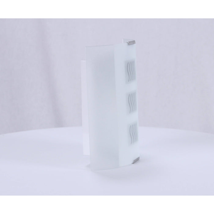 LAMP. PARED NÍQUEL SATINADO 1L E14 60W