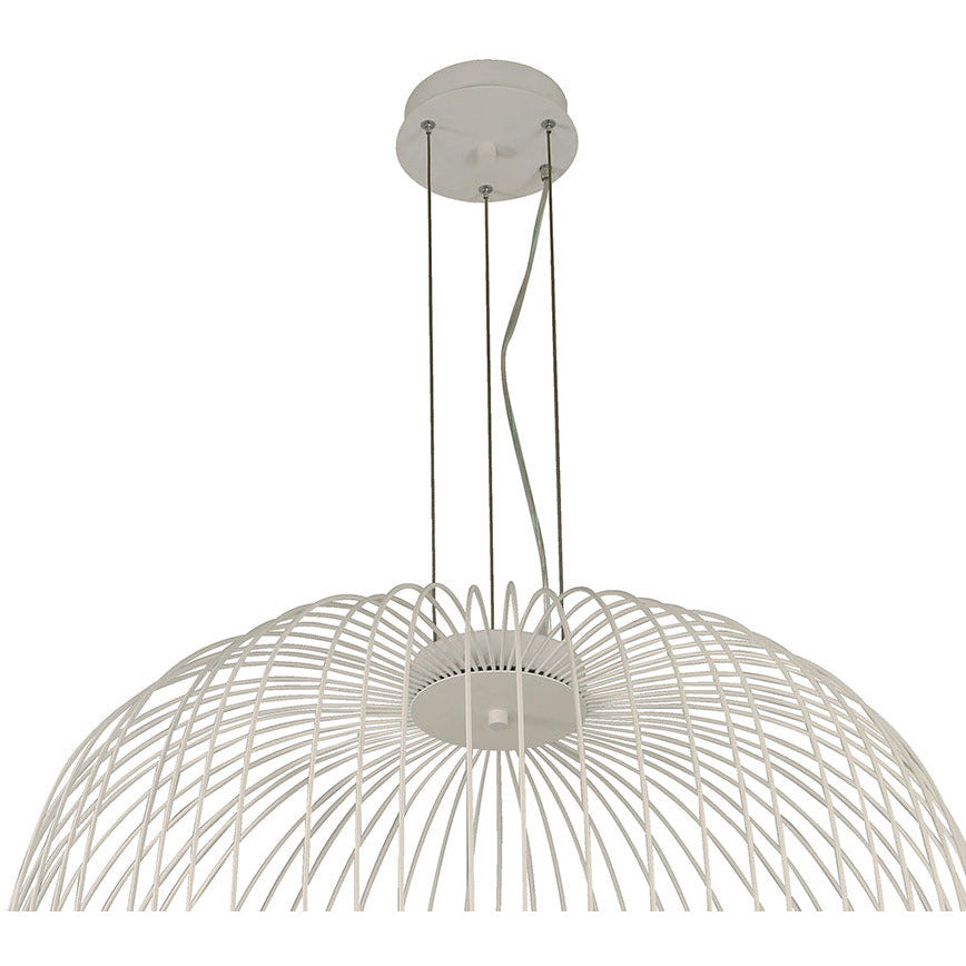 LAMP. COLGANTE BLANCO 1L GU10 50W