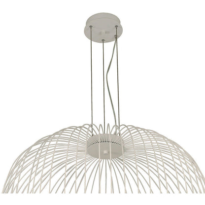 LAMP. COLGANTE BLANCO 1L GU10 50W