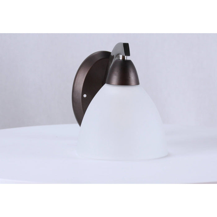 LAMP. PARED NÍQUEL SATINADO 1L E27 60W