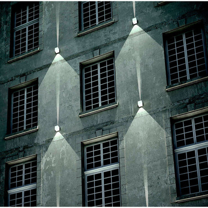 LAMP. EXT. LED PARED EFFETTO CUADRADO BLANCO 2L 3.5W 3000K