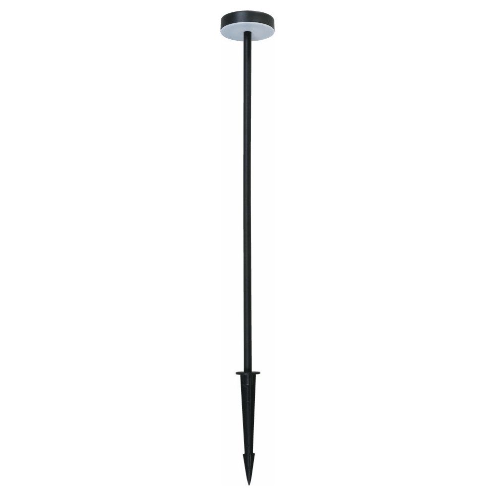 LAMP. LED EXT. DE ESTACA DE JARDIN NEGRO 4W 120V 3000K