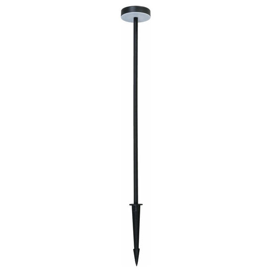 LAMP. LED EXT. DE ESTACA DE JARDIN NEGRO 4W 120V 3000K