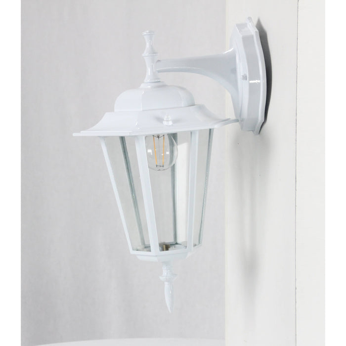 LAMP. EXT. PARED BLANCO 1L E27 100W