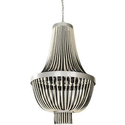 LAMP. COLGANTE NEGRO 6L E27 40W