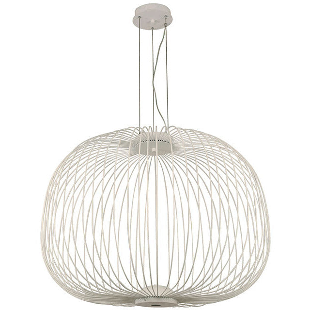 LAMP. COLGANTE BLANCO 1L GU10 50W