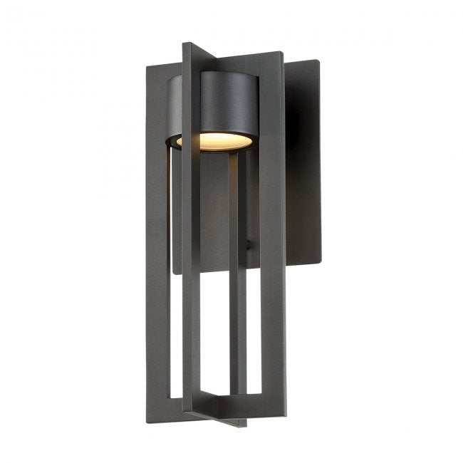 LAMP. EXT. LED PARED CHAMBER 16" BRONCE 12W 120V 3000K
