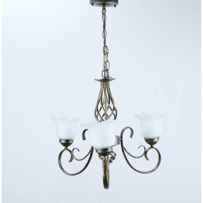 LAMP. COLGANTE NEGRO 3L E27 60W