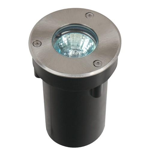LAMP. EXT. PISO PLATEADO 1L G5.3 35W 12V