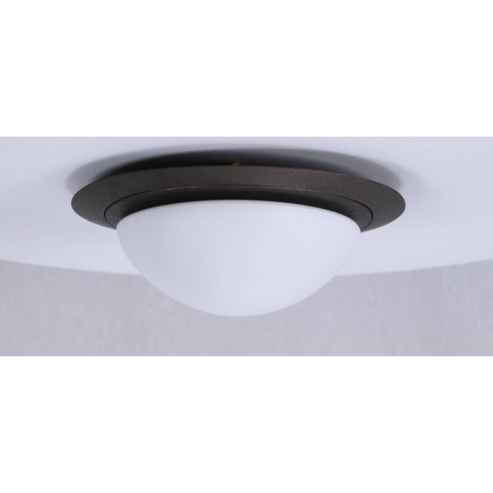 LAMP. TECHO BRONCE OSCURO 1L E27 60W