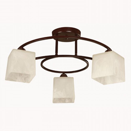 LAMP. TECHO CHOCOLATE 3L E27 60W