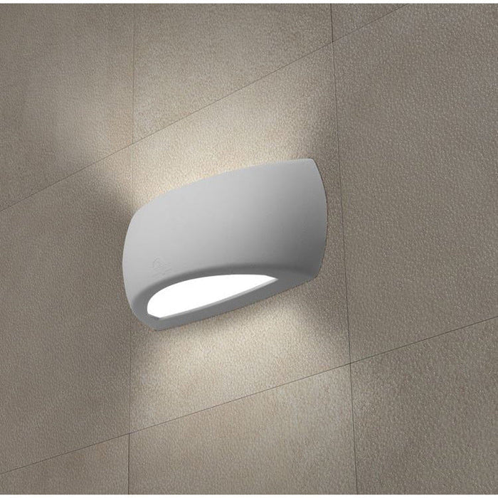LAMP. EXT. PARED FRANCY GRIS 1L E27 6W