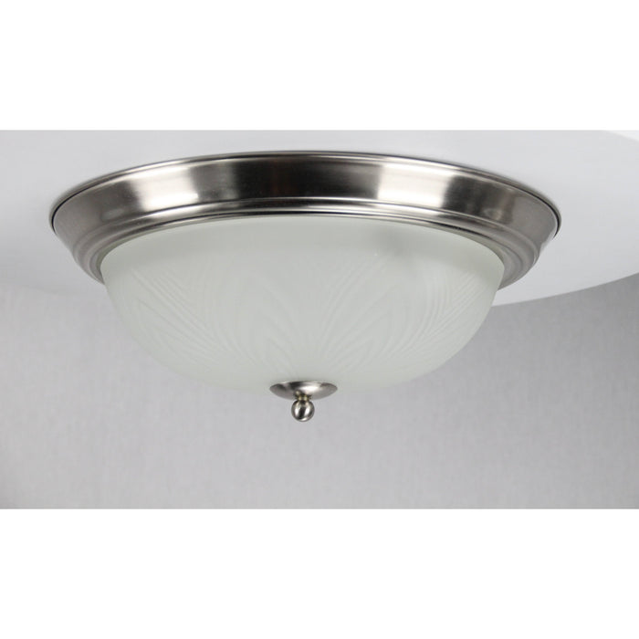 LAMP. TECHO BRONCE ANTIGUO 2L E27 60W