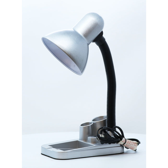LAMP. MESA PLATEADO 1L E27 40W