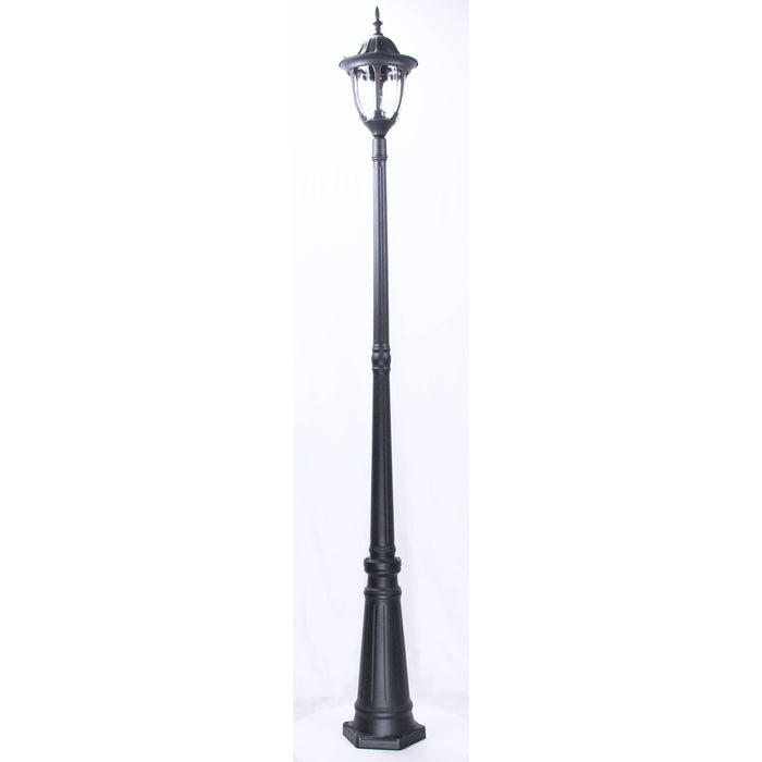 Lámpara Exterior  Poste Negro 1L E27 100W