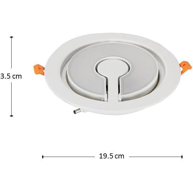 Lámpara Led Techo Blanco 1L 12W 100-277V 6000K