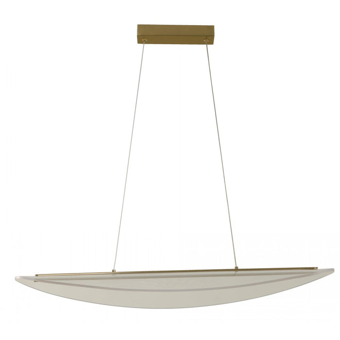 LAMP. LED COLGANTE DORADO 26W 100-240V 3000K