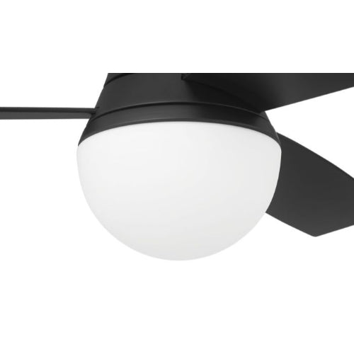 VENTILADOR LED DE TECHO WIFI NEGRO DC 52" 18W 120V 3000K