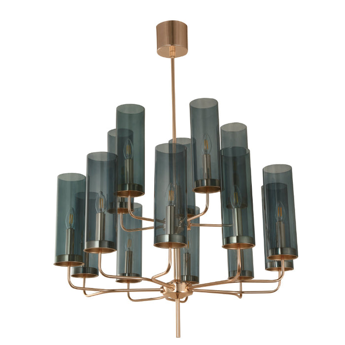LAMP. TECHO DORADO 15L E14 40W