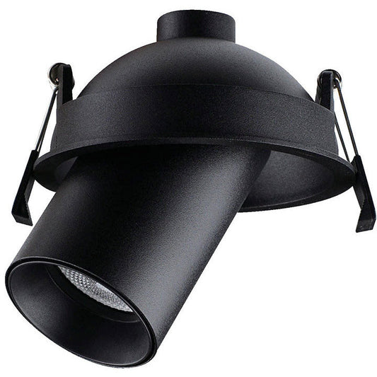 Lámpara Techo Empotrable Negro 1L Gu10 13W