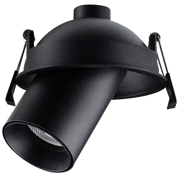 Lámpara Techo Empotrable Negro 1L Gu10 13W