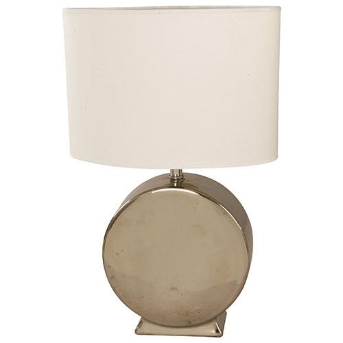 LAMP. MESA CROMO 1L E27 60W
