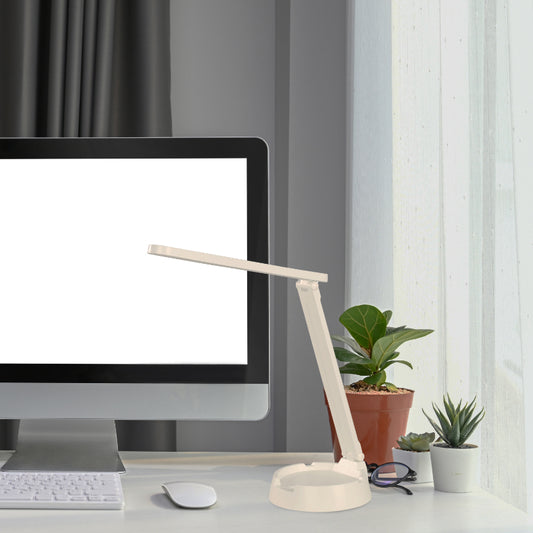 LAMP. LED ESCRITORIO BLANCO 1L 4W 5V 6000K/3000K/4000K (TOQUE, CON USB, ATENUABLE)