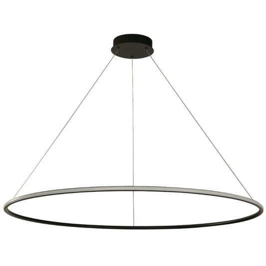 LAMP. LED COLGANTE NEGRO 1L 65W 120-277V 3000K