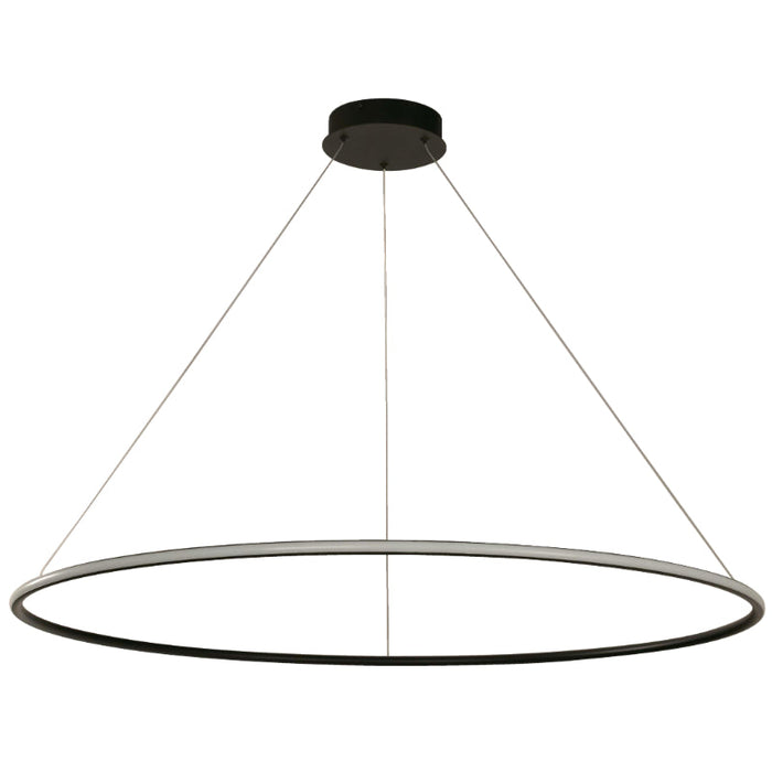 LAMP. LED COLGANTE NEGRO 1L 65W 120-277V 3000K