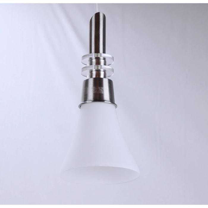 LAMP. COLGANTE BLANCO 1L E27 60W