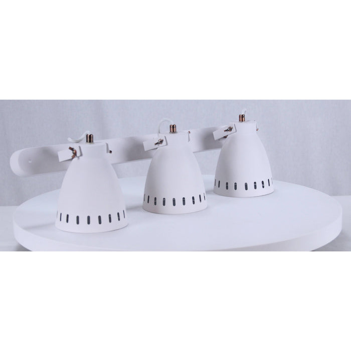 Lámpara Pared Reflectora Blanco 3L E27 60W