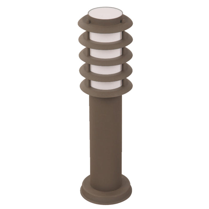 LAMP. EXT. POSTE CHOCOLATE 1L E27 60W