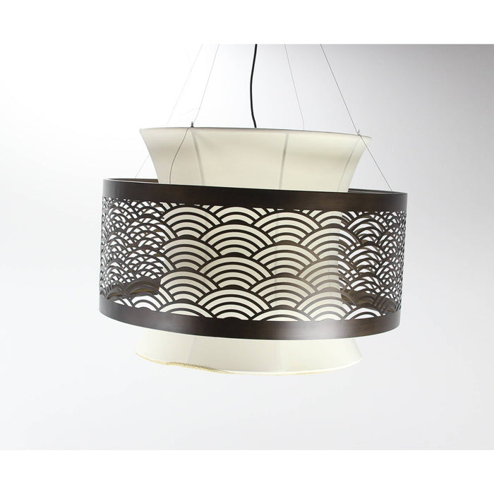 LAMP. COLGANTE NEGRO 5L E27 40W