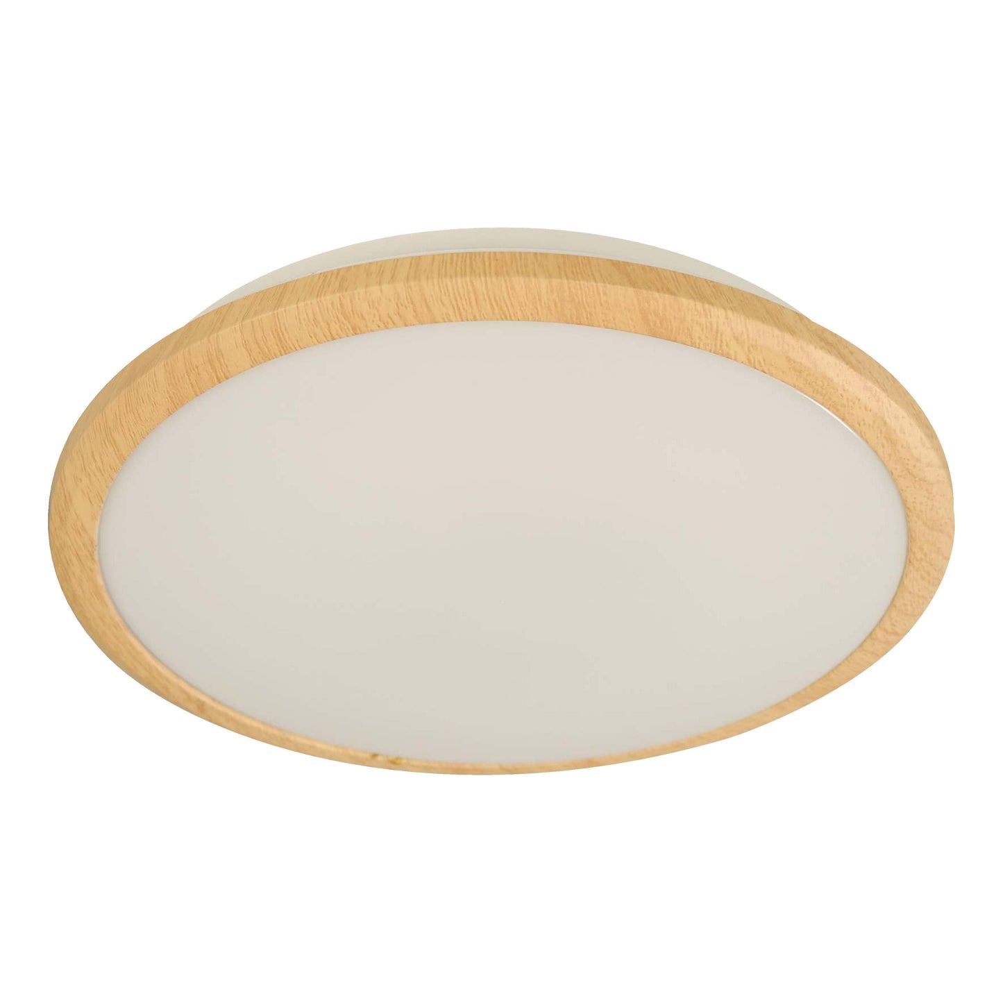LAMP. LED TECHO MADERA CLARA 20W 100-240V 3000/4000/6000K CCT EN LA BASE