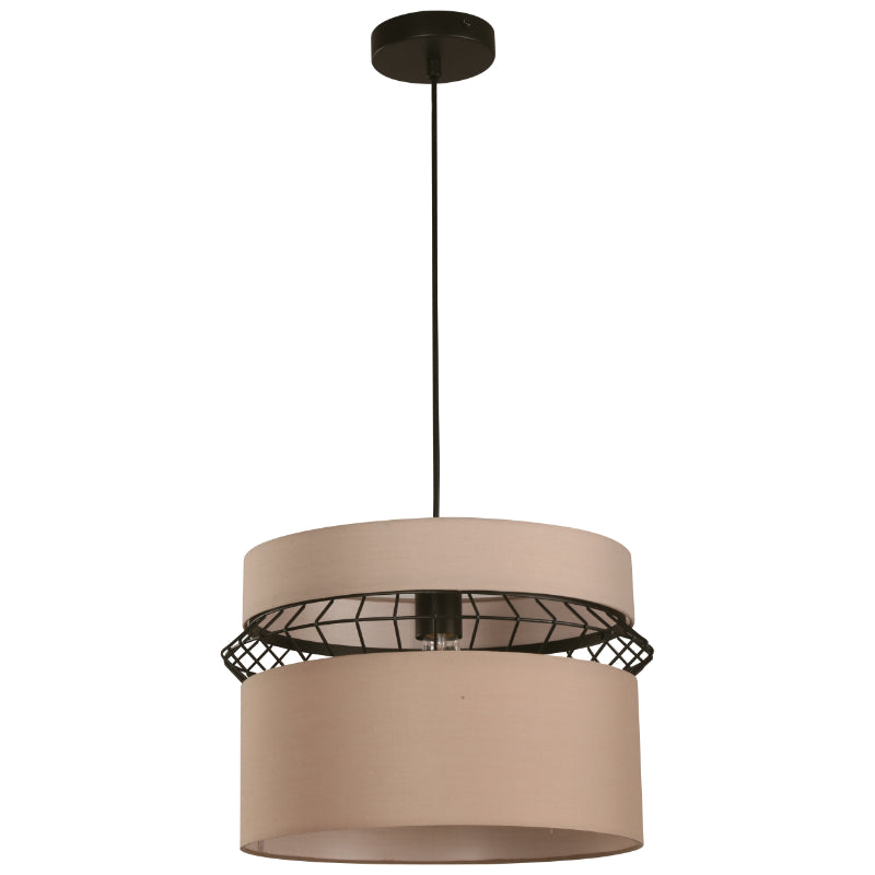 Lámpara Colgante Negro 1L E27 60W