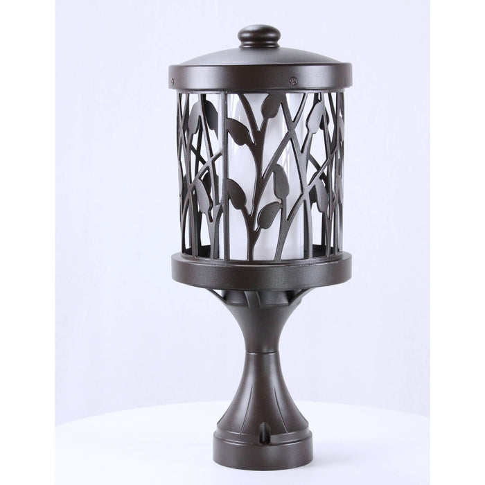 LAMP. EXT. POSTE CHOCOLATE 1L E27 60W