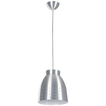 LAMP. COLGANTE CROMO 1L E27 60W