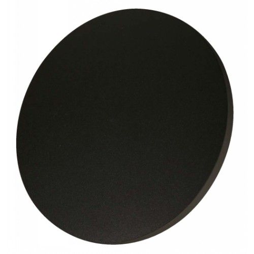 LAMP. LED EXT. PARED NEGRO 1L 6W 100-240V 3000K