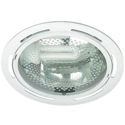 LAMP.TECHO E27*2L 25W MAX(N/B)ACAB. BLANCO