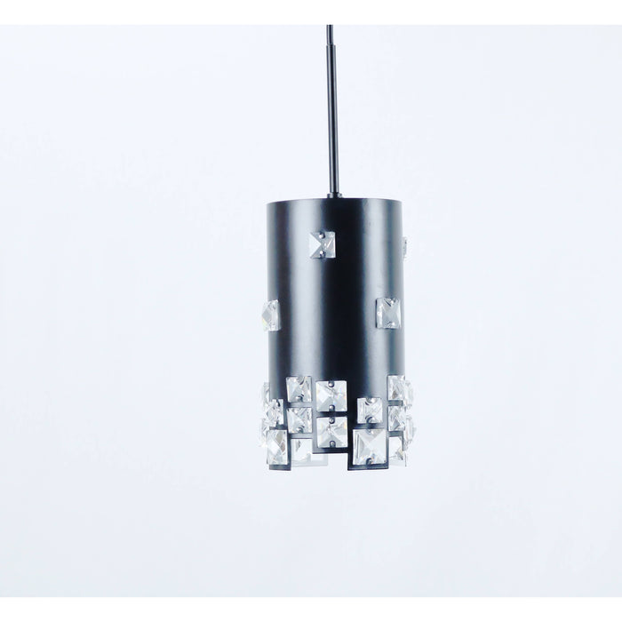 Lámpara Techo Negro 1L E27 60W N/B