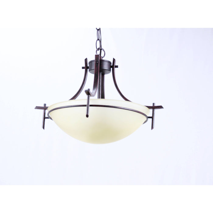 LAMP. COLGANTE NEGRO 3L E27 60W