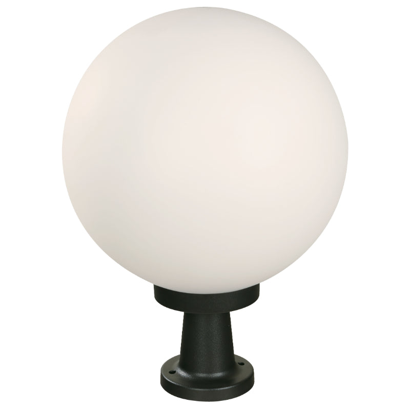LAMP. EXT. POSTE NEGRO 1L E27 40W
