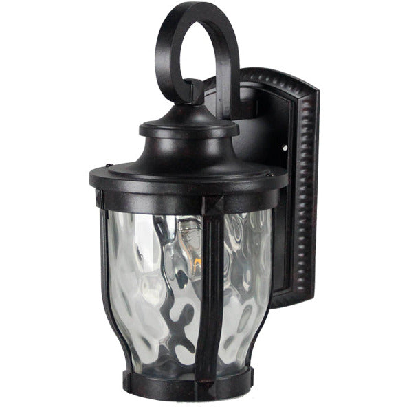 LAMP. EXT. PARED NEGRO 1L E27 100W