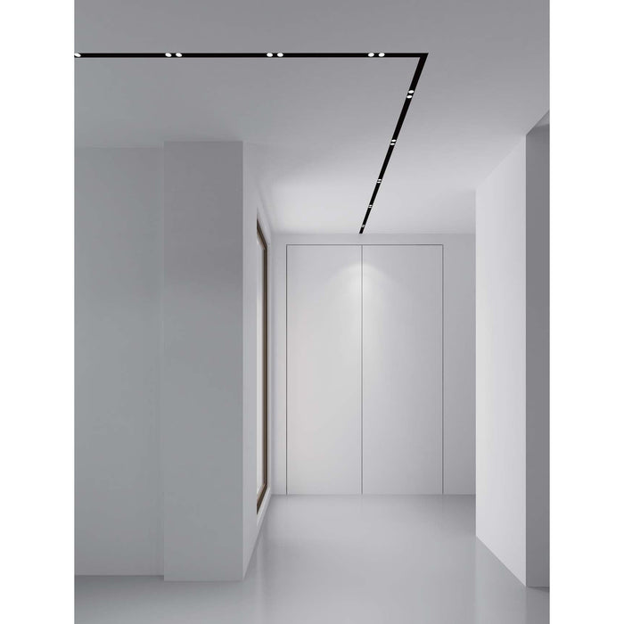 Lámparaled Spot  Slim Riel Negro 1L 5.3W 24V 3000K Beam Angle 35°