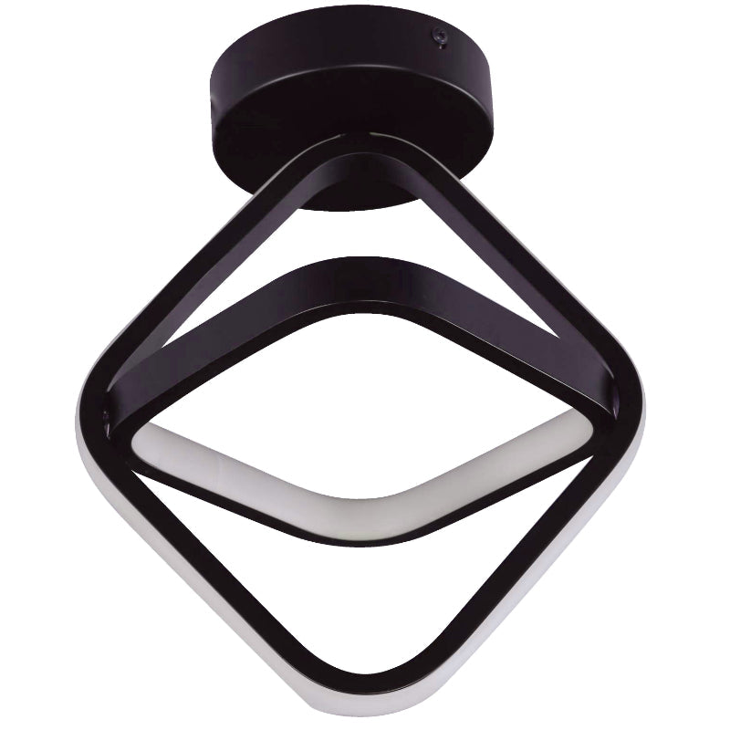 LAMP. LED TECHO NEGRO 18W 100-240V 3000/4000/6500K CCT CAMBIABLE