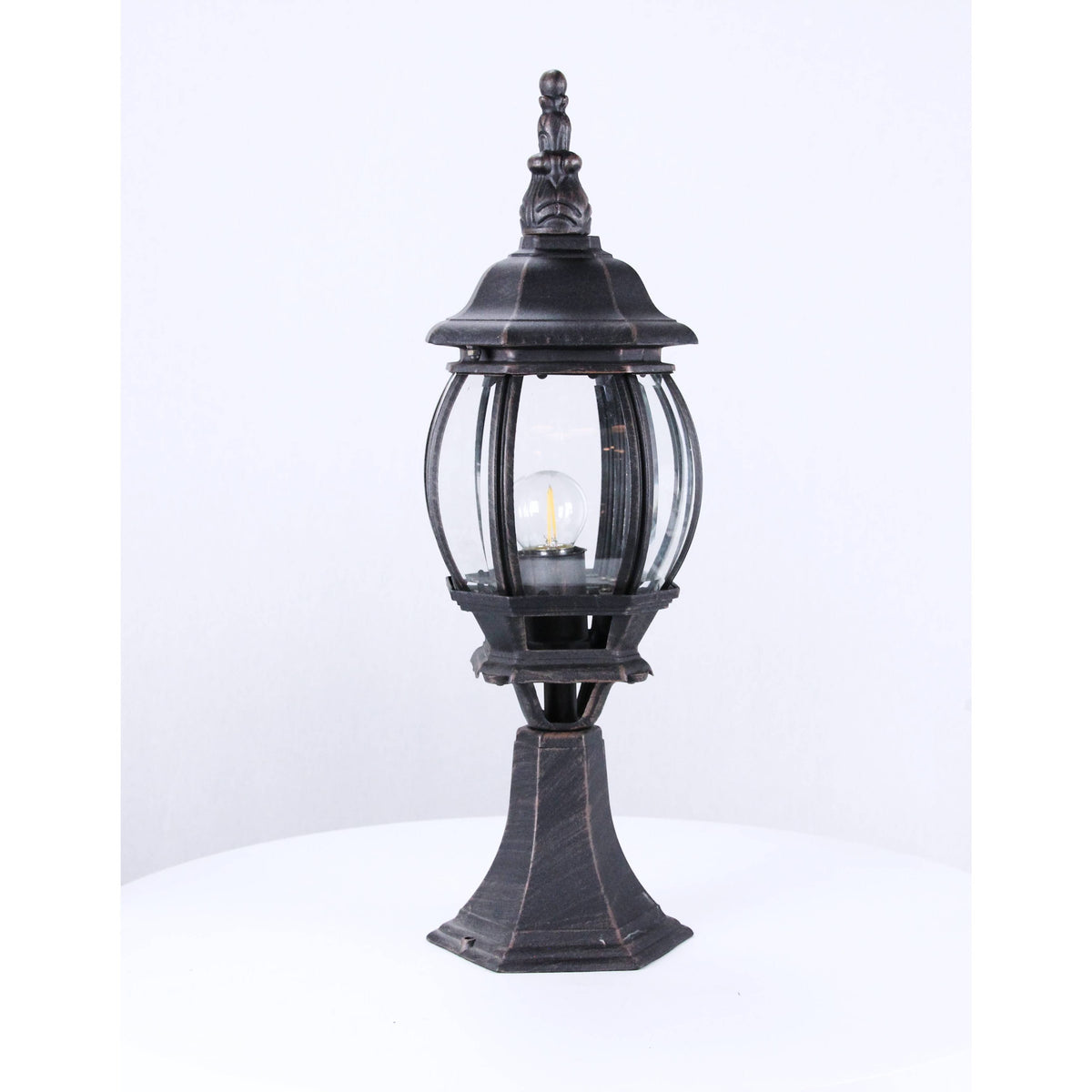 LAMP. EXT. POSTE OXIDO 1L E27 100W
