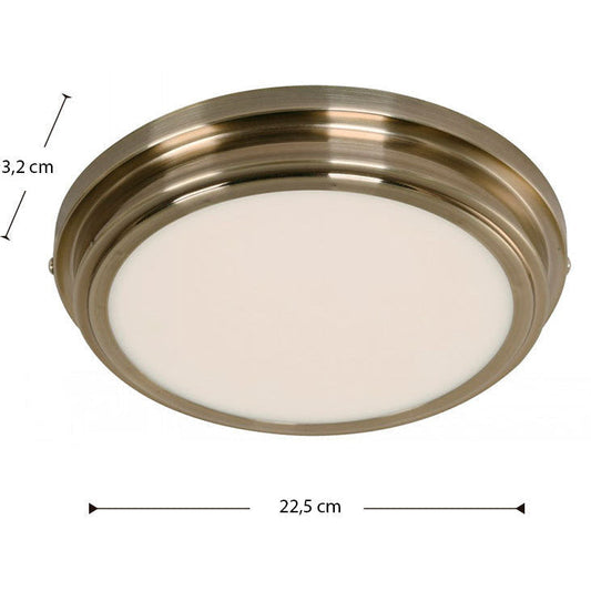 LAMP. LED TECHO BRONCE ANTIGUO 18W 100-277V 6000K